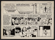 Original Art for the Star Trek Comic Strip (3/21/1982) by Ron Harris picture
