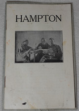 Hampton Institute 1920s Black College HBCU Antique Original Brochure picture