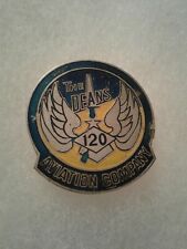 Authentic Beercan Insignia US Army 120th Aviation Company DUI Unit Crest picture