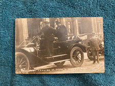 RPPC President Taft Monroe Michigan Posted 1915 Bertha Trombley Wyandotte Mi picture
