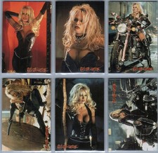 Barb Wire - 12 card Embossed Subset - with 1 error card not embossed [Topps] picture