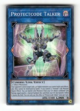 Protectcode Talker CYAC-EN048 Super Rare Yu-Gi-Oh 1st Edition NM picture