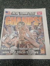 NY KNICKS WIN NBA FINALS 