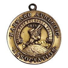 Vtg 1927 Wrestling Harvard Athletic Association Medal Ivy League Memorabilia  picture