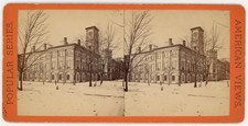 NEW YORK STEREOVIEW - West Point - The Gymnasium - Anthony 1870s picture