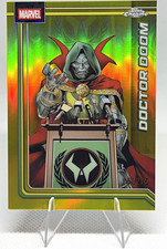 Topps 2026 Marvel Topps Chrome Doctor Doom #028 Yellow Refractor /275  picture