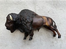 Vintage Breyer Horse #76 Brown Buffalo Bison Wildlife Wild Animal 1970s Exc picture