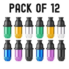 12Pc Sneak a Toke Mini One Hitter Metal Tobacco Portable Smoking Pipe With Tool✨ picture