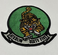 US United States Navy Attack Squadron 65 VA-65 Fighting Tigers Embroidered Patch picture
