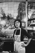 The Halles Of Paris Portrait Of Traditional Elegant Waitress The S- Old Photo picture