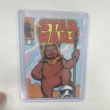 2024 Topps Star Wars Masterwork Star Wars #94 Metal Marvel Comic Cover 1/5 picture