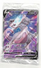 MEWTWO V SWSH229 - TCG Pokemon - Sword & Shield Black Star Promo Sealed - NM picture