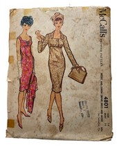 Vintage McCall’s Sewing Pattern 4801 Size 14 Bust 34 . Cut. Instructions Incl picture