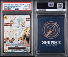 2026 ONE PIECE OP15-EB04-ADVENTURE ON KAMI'S ISLAND GUM-GUM GOLDEN RIFLE PSA 10 picture