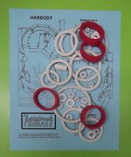 1987 Bally / Midway Hardbody Pinball Machine Rubber Ring Kit picture