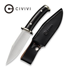 Civivi Teton Tickler Fixed Knife D2 Tool Steel Blade Black G10 Handle - C20072-1 picture