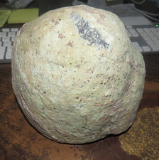1 ENHYDRO AGATE GEODE MEXICO 6+- INCH PREHISTORIC WATER INSIDE 80 % UNOPENED JAL picture