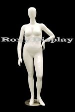 Female Plus Size Egg Head Mannequin Dress Form Display #MD-NANCYW3S picture