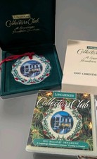 Longaberger Collectors Club 1997 Hometown Christmas Ornament IOB picture
