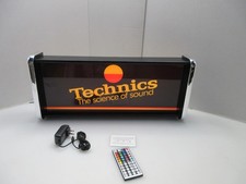 Technics The Science of Sound LED Display lighted sign lightbox picture