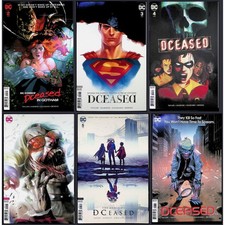 DCeased 6X Comic Lot 2 3 4 5 5 6 Yasmine Putri Mattina Horror Homage Variants DC picture
