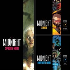 Set Of 3 Marvel Midnight #2 PRESALE 11/18  X-Men,Spider-Man,Fantastic Four picture