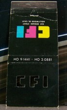 Vintage Matchbook Cover T5 Rare Knothole Hollywood California CFI Film Industry picture