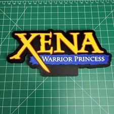 3D Printed Xena Warrior Princess Sign Logo Fan Display Fan Art picture