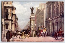 [4M10] Postcard Unused Raphael Tuck,  Temple Bar London picture