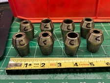 MACHINIST HmDrcB TOOL LATHE MILL Machinist Lot of  Quick Switch Collets  C picture