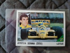 1987 Panini Supersport Ayrton Senna Rookie Lotus  picture