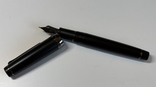 Sailor Professional Gear Black Imperial Medium Nib 21K Fountain Pen picture
