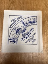 Original 1934 Chicago World’s Fair Ephemera – Walgreens Napkin - Ultra RARE picture