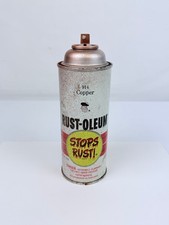 VINTAGE 1972 RUST-OLEUM CAN - 13 oz - COPPER 914 - EMPTY - NO CAP - COLLECTORS picture