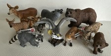Schleich Forest Animals Lot Of 10 NWT +1 picture