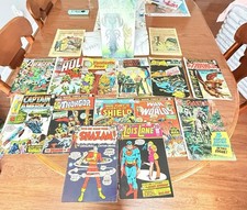 Big Vintage Comic Book Lot 16 Books 15 20 Cent Covers Rare Shazam Lois Lane Hulk picture