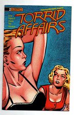 Torrid Affairs #2 - RARE Matt Baker Bruce Timm - Romance - Eternity -1989- FN/VF picture