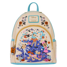 LOUNGEFLY DISNEY MICKEY & FRIENDS HALLOWEEN COSTUME MINI BACKPACK BRAND NEW picture