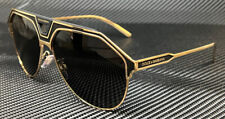 DOLCE & GABBANA DG2257 133487 Gold Matte Black Men's 60 mm Sunglasses picture