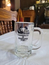 FARRELL'S Ice Cream Parlor 1970s glass mug Root Beer Float  vintage souvenir picture