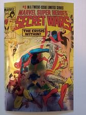 Marvel Secret Wars #3 Facsimile Foil Variant. Nm+ 2024 Marvel Comics  picture