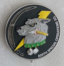 859th SPECIAL OPERATIONS SQUADRON CHALLENGE COIN sof sf US Air Force DUKE FIELD picture