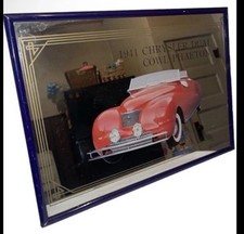 Fun Vintage 1941 Chrysler Dual Cowl Phaeton  Framed Mirror Wall Art  picture