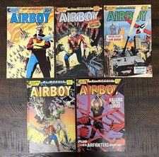 Airboy issues 7, 9, 11-13 Eclipse Comics picture