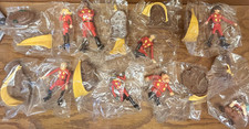 Bandai  2001 Cyborg 009 World  Figures Lot of 8 (NO BOX) picture