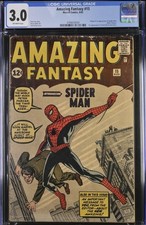 Amazing Fantasy 15 CGC 3.0 Marvel 1962 1st Spider-Man picture