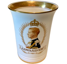 Minton Bone China King Edward VIII Beaker #581 of 2000 Limited Edition 1937 picture