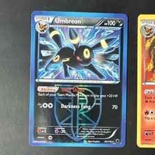 Pokemon TCG Umbreon Reverse Holo And Flareon Cosmos Holo Lot picture