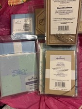 Lot Of 6 Vintage Hallmark Stationary & New Address Announcements picture