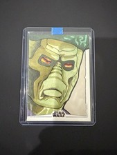 Topps 2025 Star Wars Nute Gunray Sketch Card 1/1 Traci Easterday Artist Auto picture